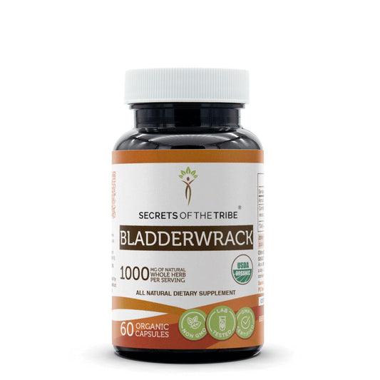 Secrets of the Tribe Bladderwrack USDA Organic Capsules – 60 Count