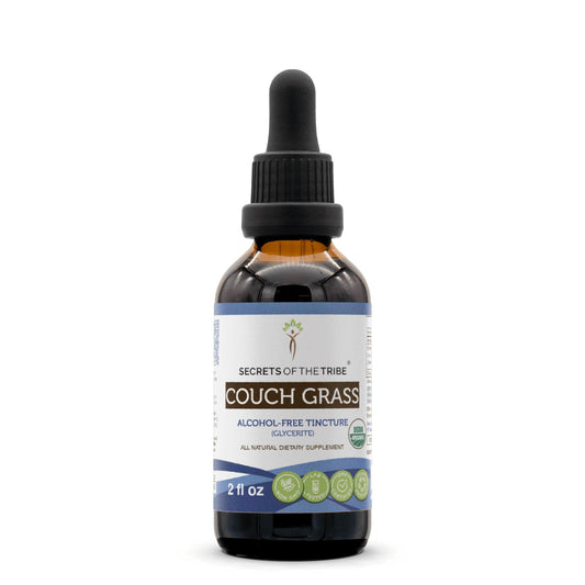 Secrets of the Tribe Couch Grass USDA Organic | Alcohol-Free Extract 2 oz