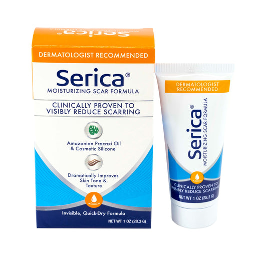 Serica Scar Gel (1oz) - Advanced Silicone Scar Care for Smoother-Looking Skin