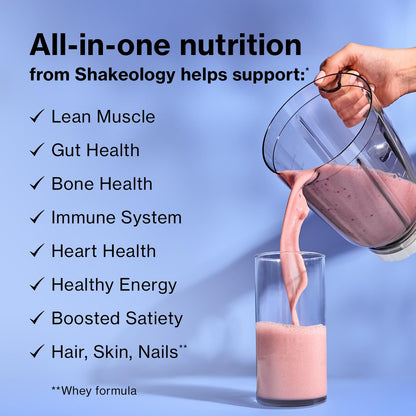 Shakeology Vegan Protein Powder – Tropical Strawberry | Gluten Free Plant-Based Protein Shake | 30 Servings