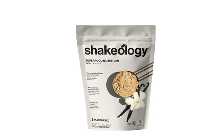 Shakeology 0g Added Sugar Plant Based Protein Powder – Vanilla, Gluten-Free, 30 Servings