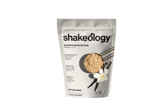 Shakeology 0g Added Sugar Plant Based Protein Powder – Vanilla, Gluten-Free, 30 Servings