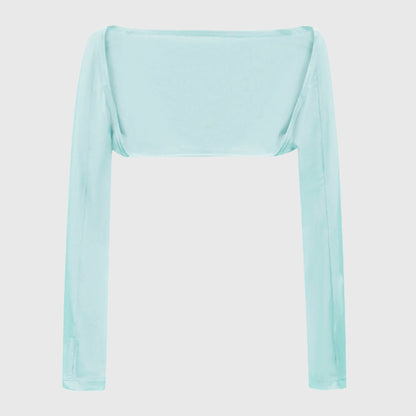 أكمام واقية من الشمس بدرجة حماية 50+ على الكتف