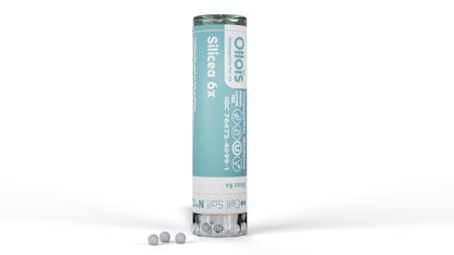 Silicea- OLLOIS - Organic & Vegan, Kosher Certified, Cell Salt #12 (Approx. 80 pellets)