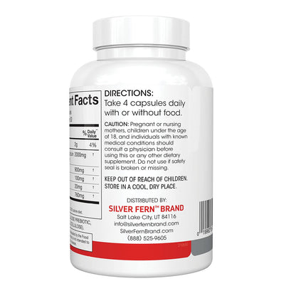 Silver Fern Cleanse – Daily Gut Support with IgG, IgA & IgM | 2 Bottles, 60 Day Supply