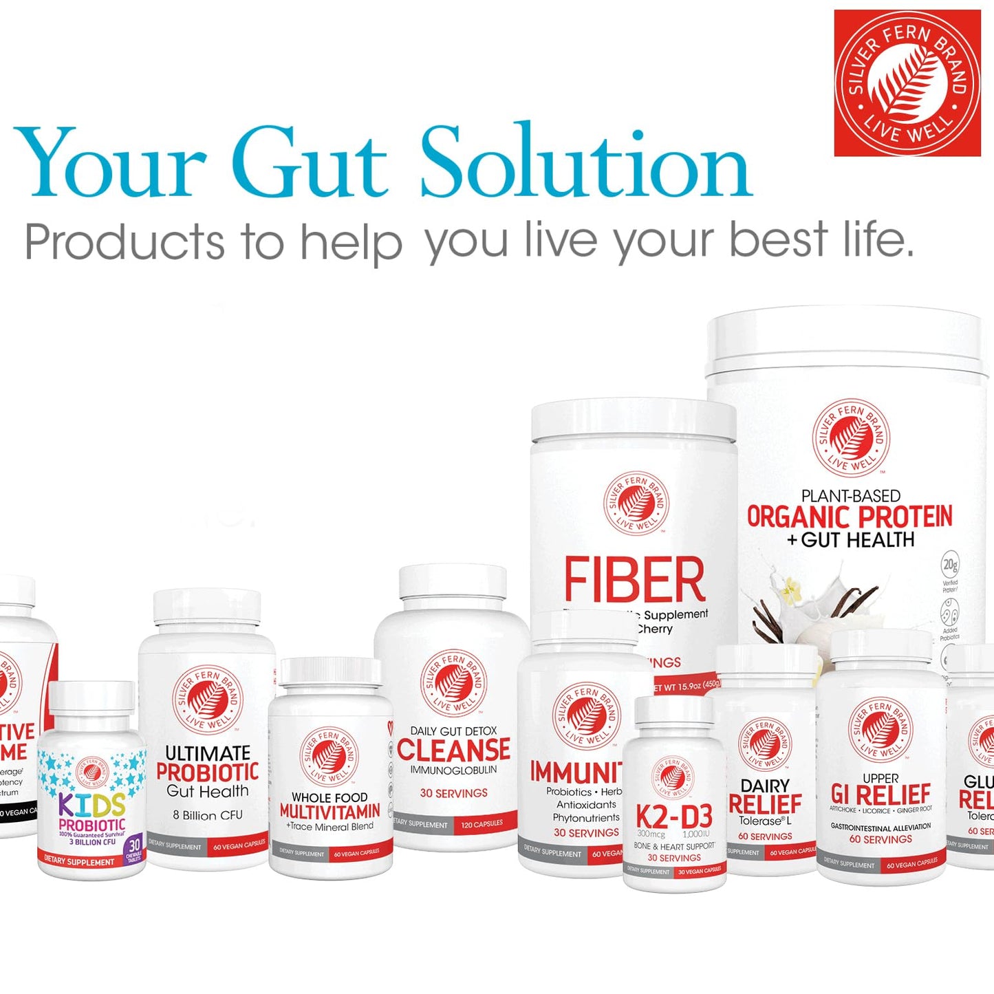 Silver Fern Brand Ultimate Clean-Up Kit – Cleanse Capsules & Nano Scrub Liquid, 30 Day Supply