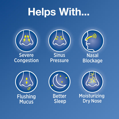 Arm & Hammer Simply Saline Extra Strength Nasal Spray – Severe Congestion Relief, 4.6oz 3-Pack