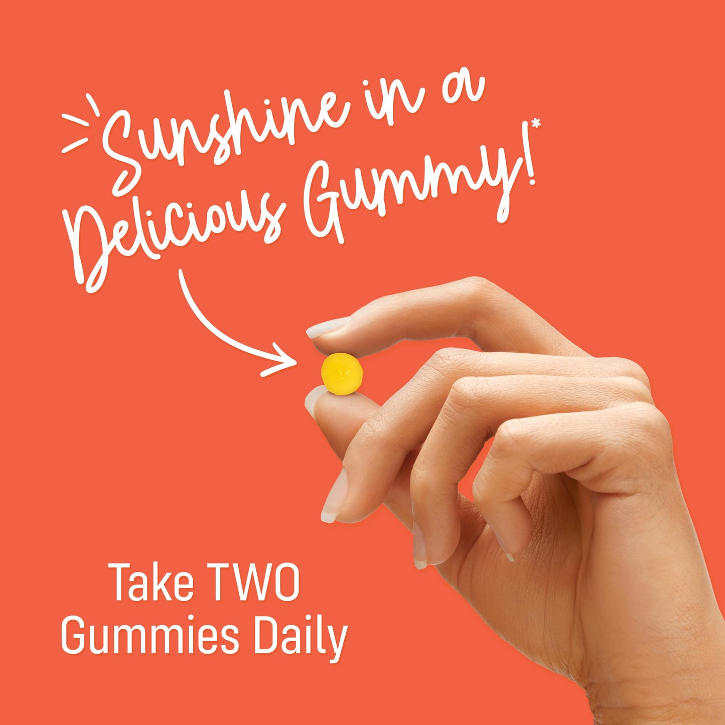 Smart for Life Vitamin D3 Gummies - High Absorption Vitamin D3 for Immune Support & Bone Strength - 60 Count