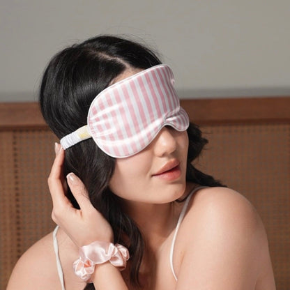 Satin Sleep Mask - Candy Shop Print