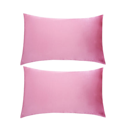 Soft Satin Pillowcase Set, Blush