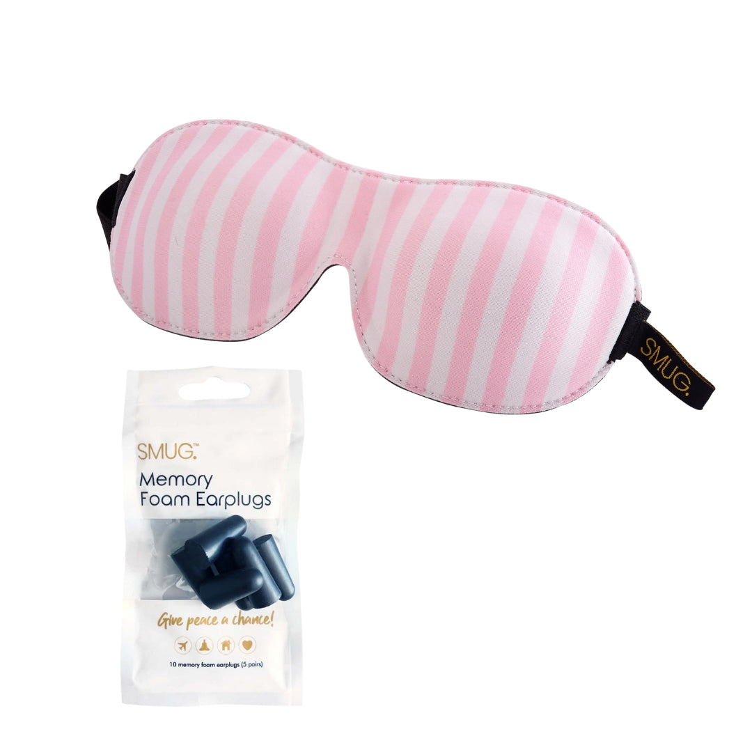 Contoured 3D Blackout Sleep Mask - Candy Shop Print