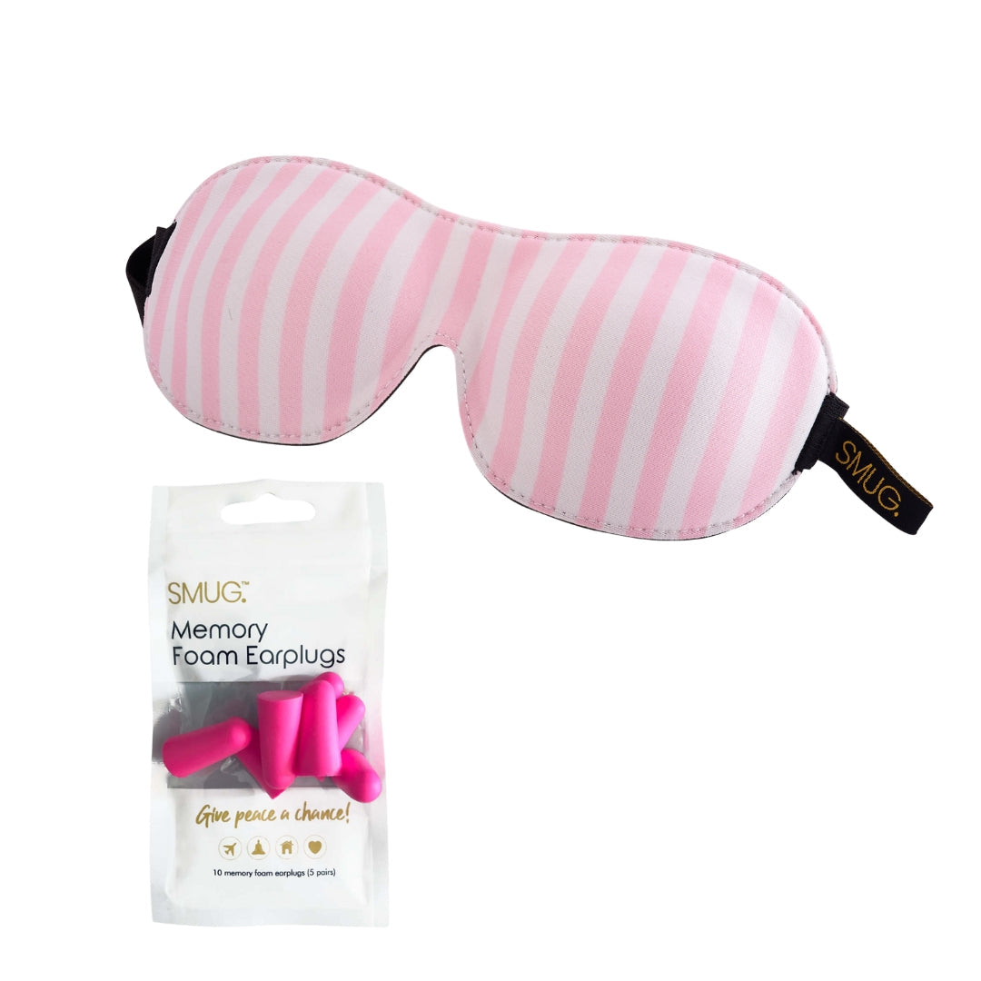 Contoured 3D Blackout Sleep Mask - Candy Shop Print