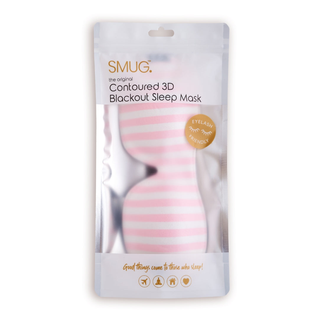 Contoured 3D Blackout Sleep Mask - Candy Shop Print