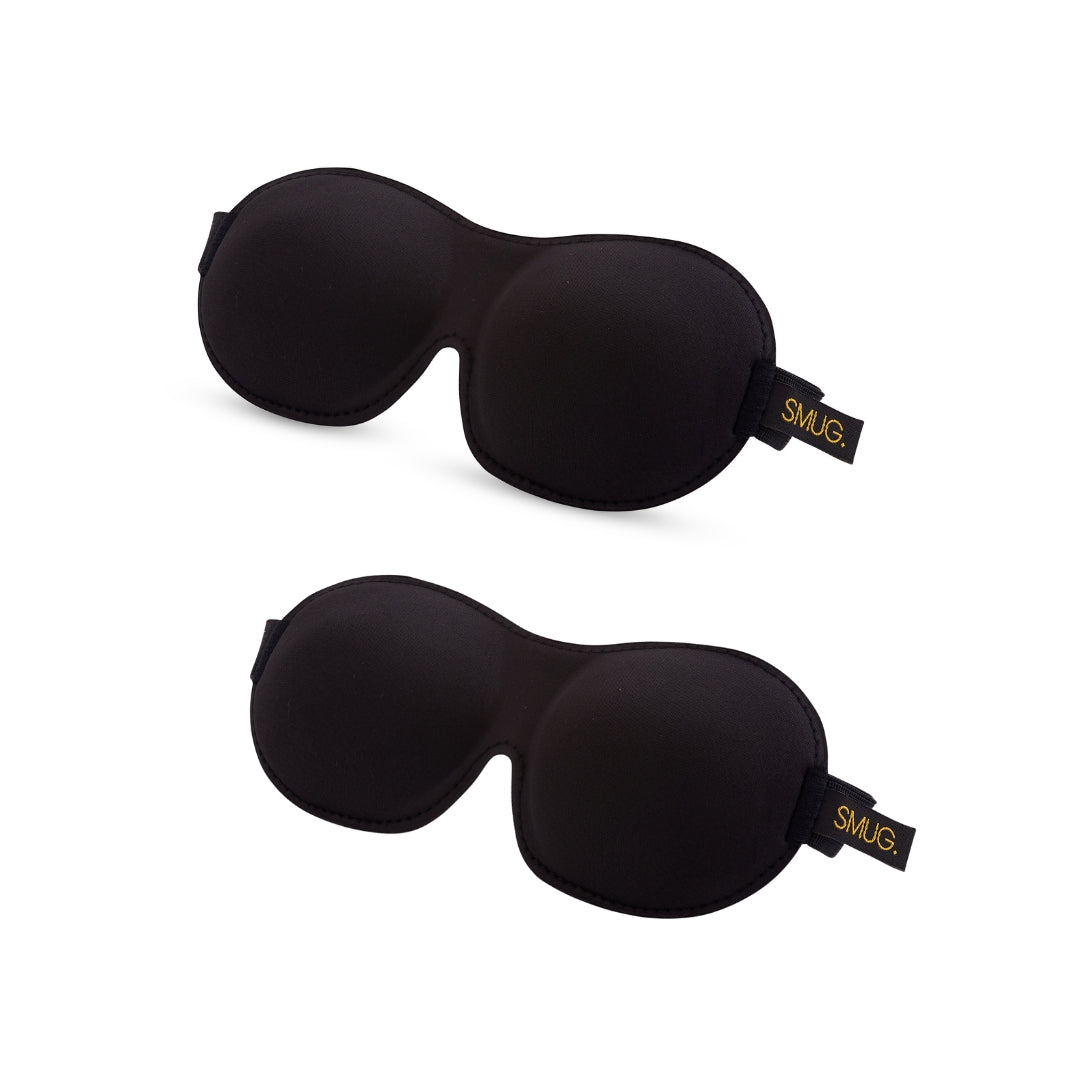 Contoured Sleep Mask Twin Pack Sets - Various Designs
