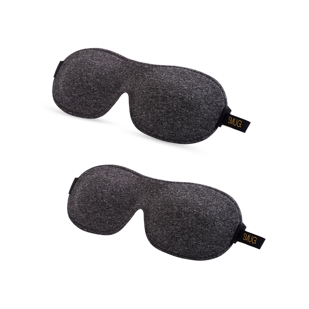 Contoured Sleep Mask Twin Pack Sets - Various Designs