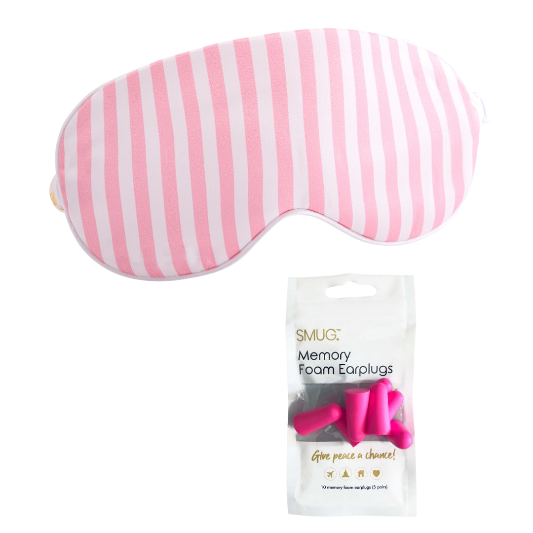 Satin Sleep Mask - Candy Shop Print