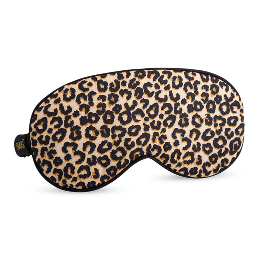 Satin Sleep Mask - Leopard Print