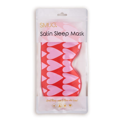 Satin Sleep Mask - Longheart Print