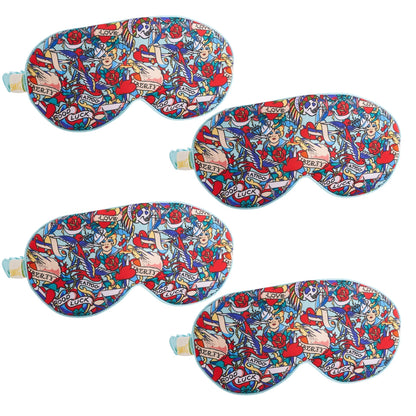 Satin Sleep Mask Multipack Sets - Various Designs