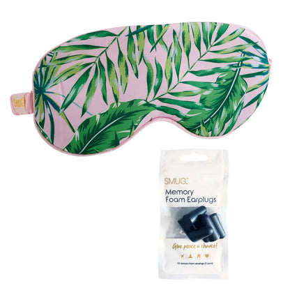 Satin Sleep Mask - Palm Print