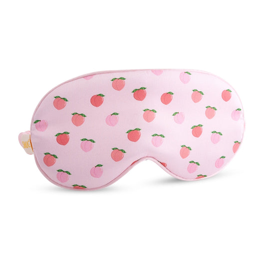 Satin Sleep Mask - Peachy Print