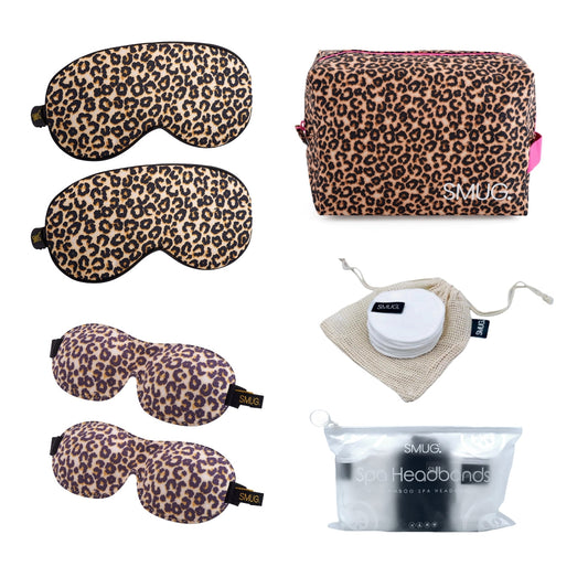 Sleepover Set, Leopard Print