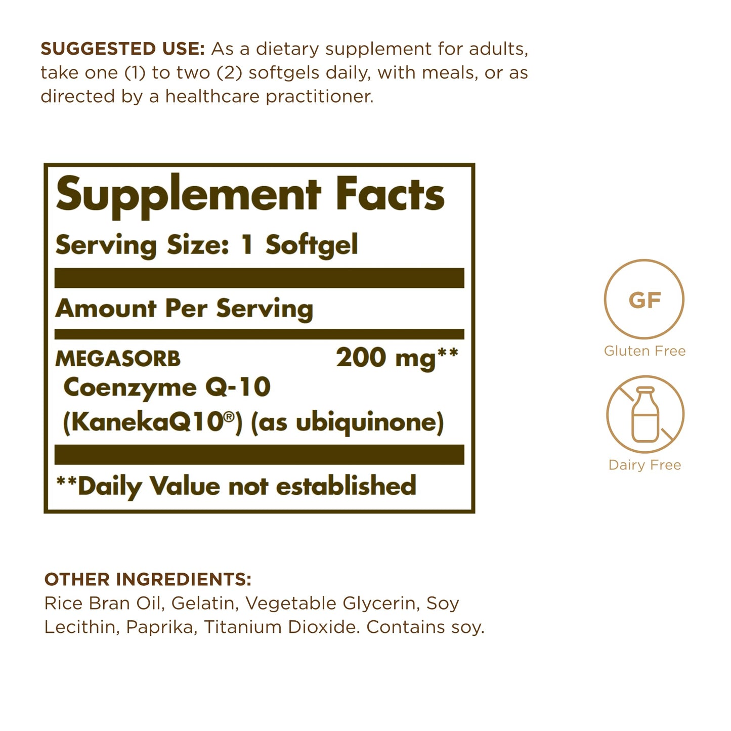 Solgar Megasorb CoQ-10 200 mg - 30 Softgels | Enhanced Absorption