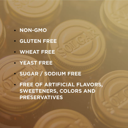 Solgar Vitamin B12 500 mcg - 100 Tablets | Vegan, Gluten Free, Dairy Free, Kosher