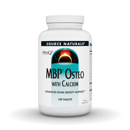 Source Naturals MBP Osteo with Calcium, Advanced Bone Density Support* - 180 Tablets
