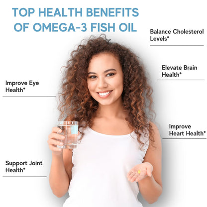 Sprout Source Sea-Harvested Pelagic Omega-3 Fish Oil 1200mg – Heart Health, Brain & Eyes Support – Lemon Flavor, 90-Day Supply, 90 Softgels