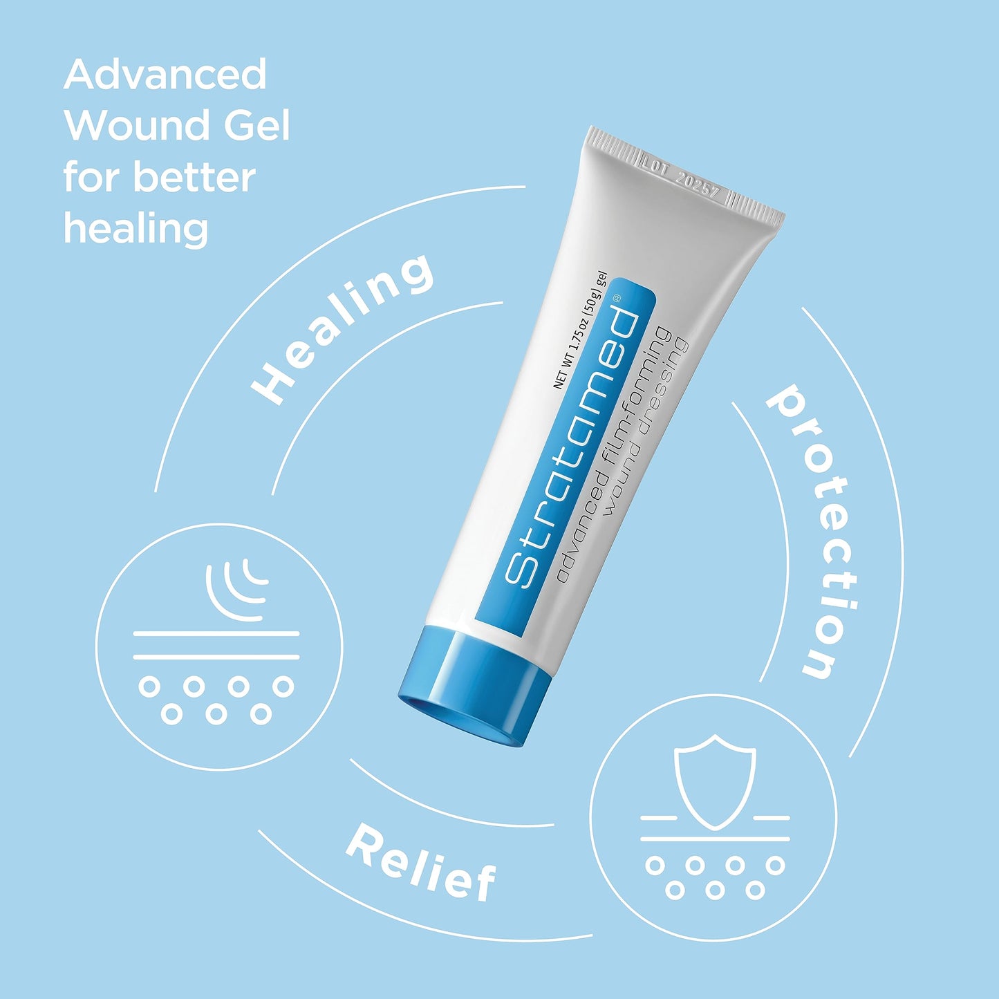 Stratamed Advanced Film-Forming Wound Dressing | Flexible Protective Layer for Wounds & Damaged Skin | 5g