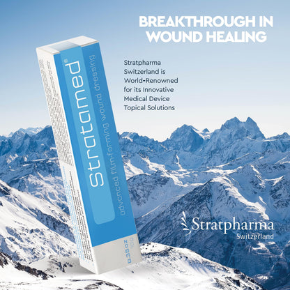 Stratamed Advanced Film-Forming Wound Dressing | Flexible Protective Layer for Wounds & Damaged Skin | 5g