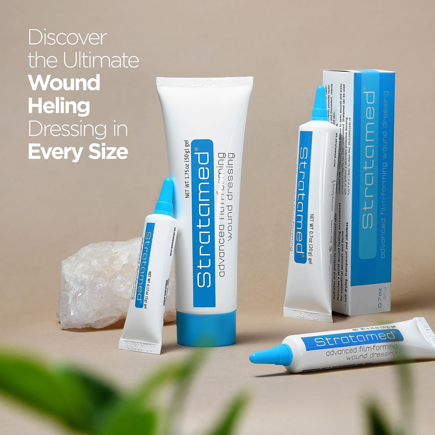 Stratamed Advanced Film-Forming Wound Dressing | Flexible Protective Layer for Wounds & Damaged Skin | 5g