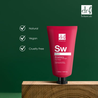 Strawberry Overnight Face Mask 50ml