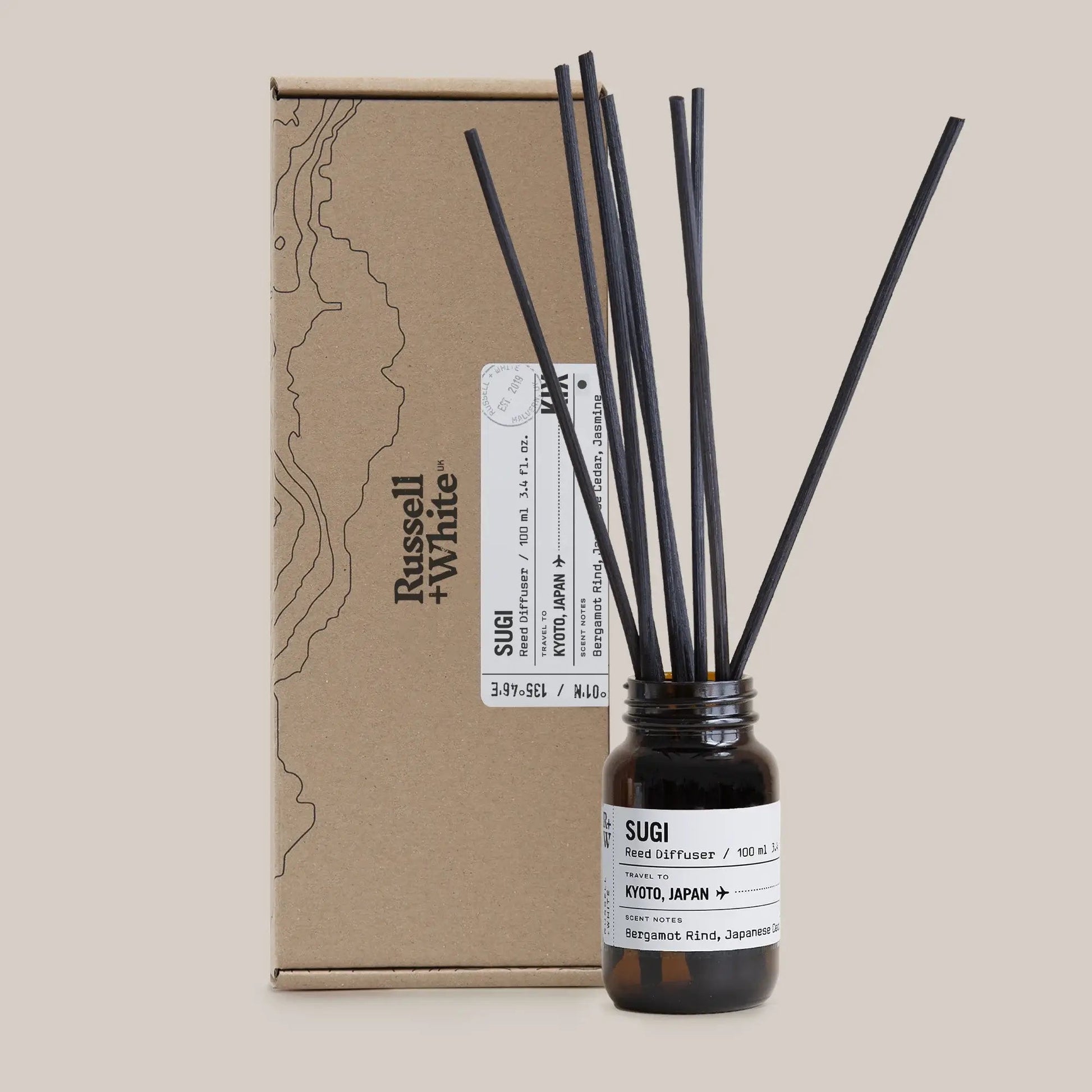 Sugi Reed Diffuser - HealVia LimitedHealVia LimitedSugi Reed Diffuser