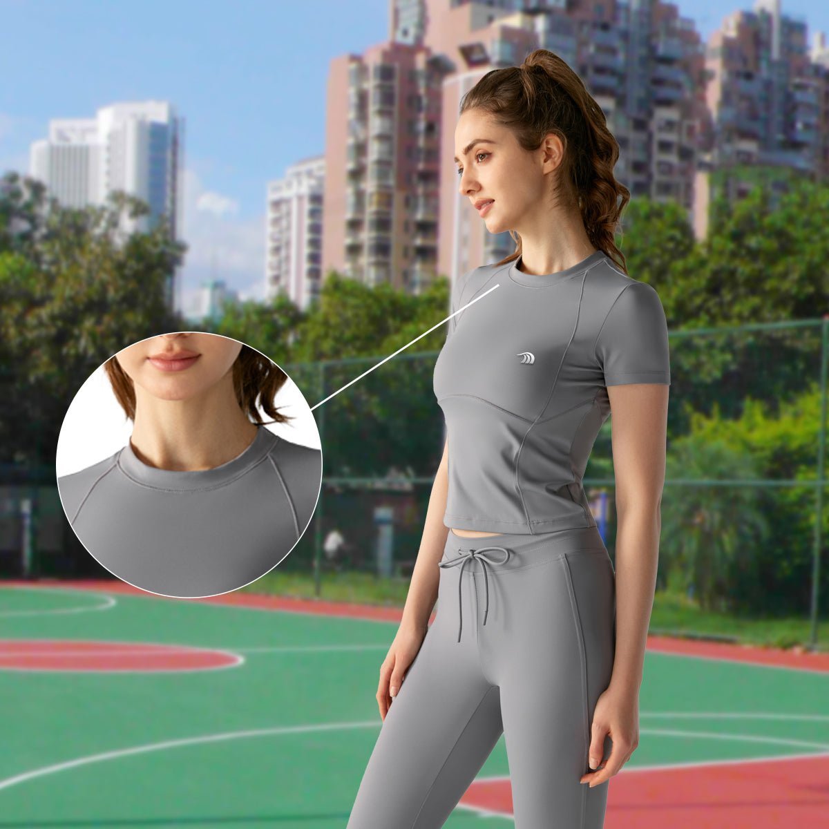 Sun Protection UPF 50+ Yoga T-Shirt