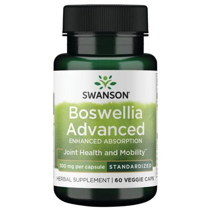 Swanson ULT BOSwansonELLIA Advanced 300MG 60VEGCA | Joint Support - Gluten Free, Vegan, Non-GMO