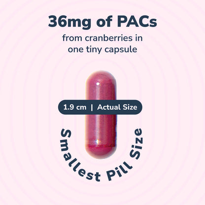 Szio+ Utiva Cranberry PACs – 36 mg PACs Clinically Studied for UTI Prevention | Cranberry Extract Pills for Bladder Health, 90 Veggie Capsules