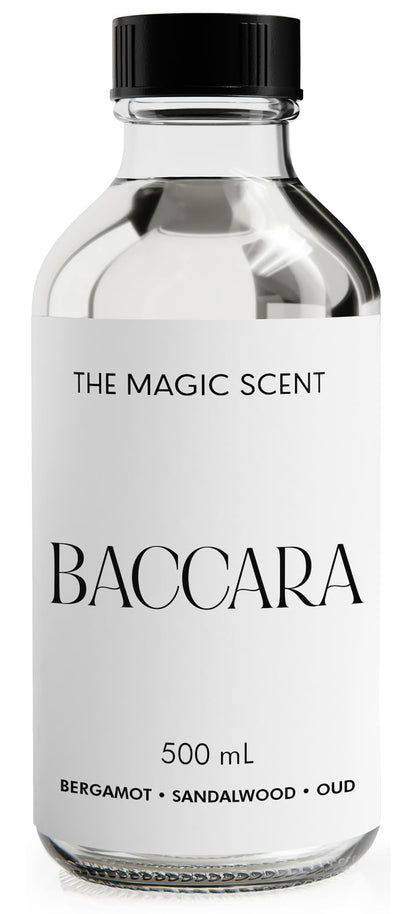 THE MAGIC SCENT Baccara Diffuser Oil – Hotel & Home Luxury Scents, 500 mL