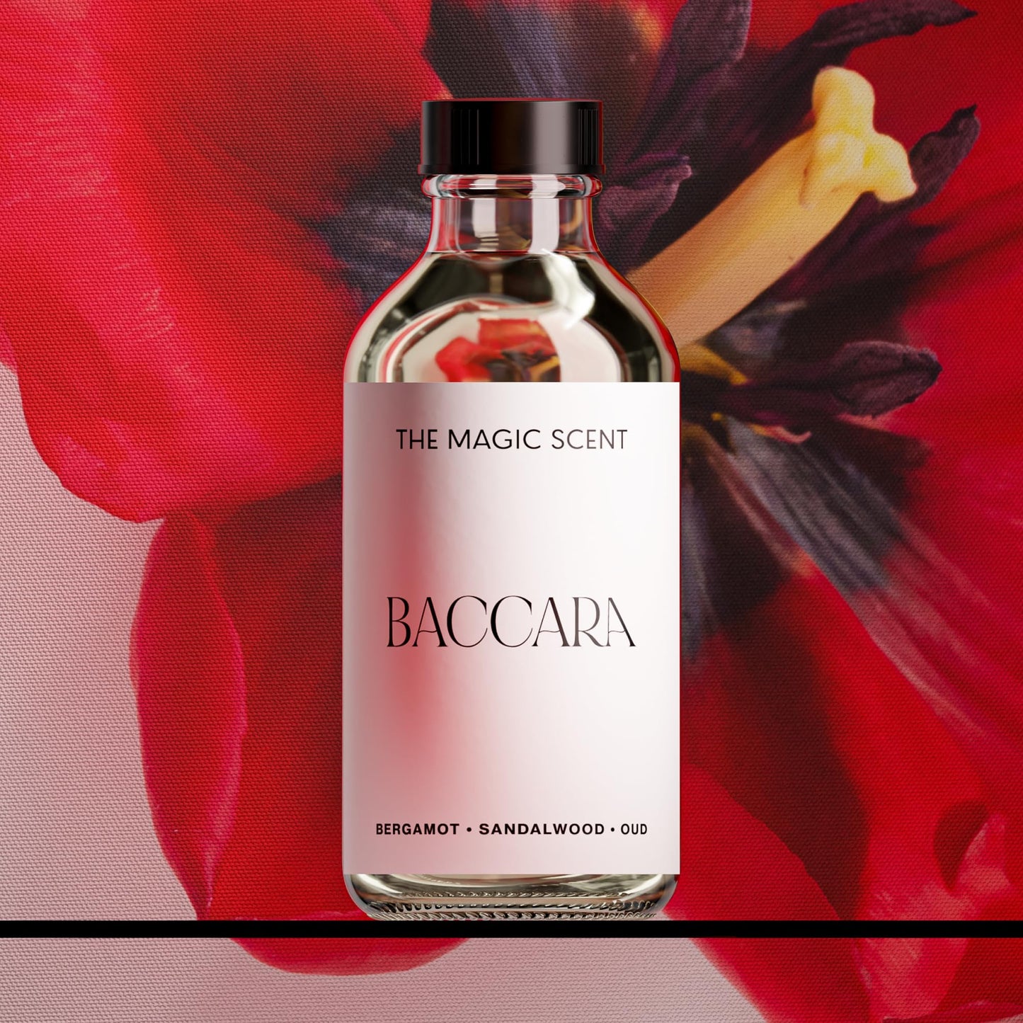 THE MAGIC SCENT Baccara Diffuser Oil – Hotel & Home Luxury Scents, 500 mL