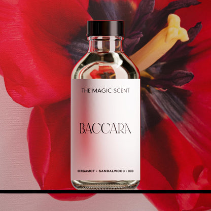 THE MAGIC SCENT Baccara Diffuser Oil – Hotel & Home Luxury Scents, 500 mL