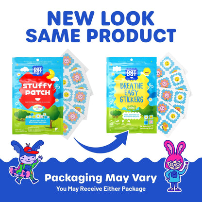 NATPAT Breathe Easy Stickers – All-Natural Congestion Relief for Kids & Adults | The Natural Patch Co.