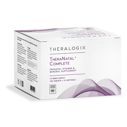Theralogix TheraNatal Complete Prenatal Vitamin – 91-Day Supply