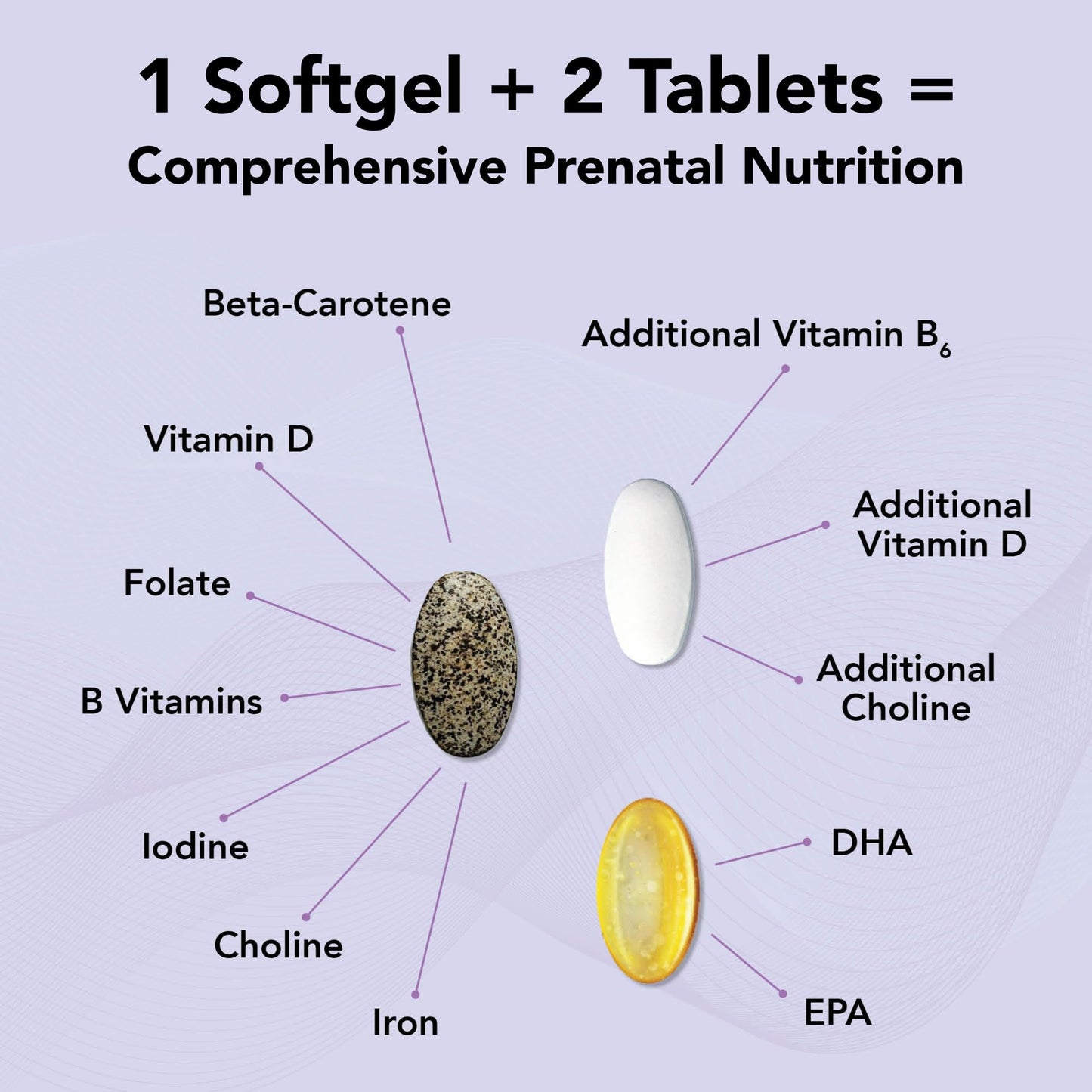 Theralogix TheraNatal Complete Prenatal Vitamin – 91-Day Supply
