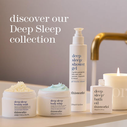 This Works Sleep Retreat Box Gift Set | Deep Sleep Pillow Spray, Shower Gel & Body Moisturiser