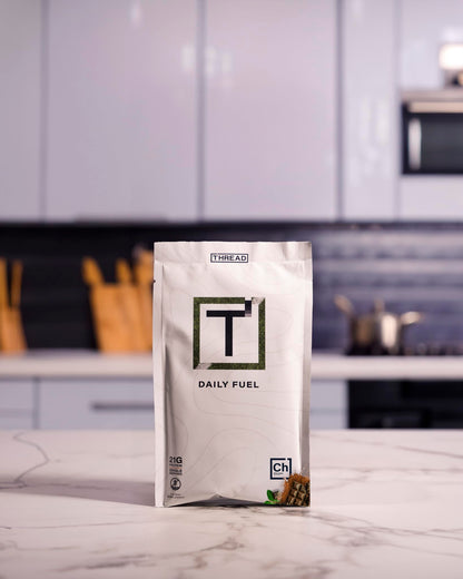 THREAD Performance Daily Fuel – Chocolate Brownie | 21g Protein, 60+ Organic Superfoods, 30 Servings
