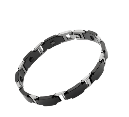 Ti - Energy Bracelet (Crystal Black Men's Edition) - HealVia LimitedHealVia LimitedTi - Energy Bracelet (Crystal Black Men's Edition)