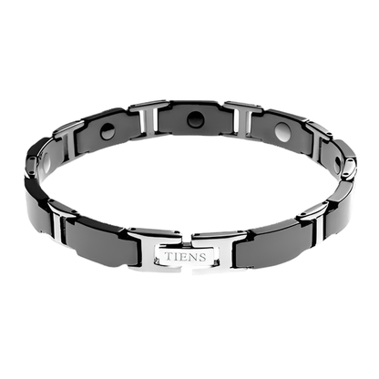Ti - Energy Bracelet (Crystal Black Men's Edition) - HealVia LimitedHealVia LimitedTi - Energy Bracelet (Crystal Black Men's Edition)