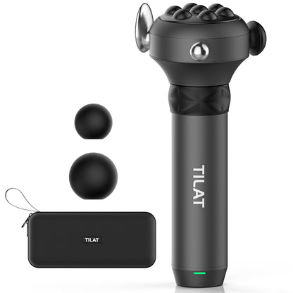 TILAT M1 Max Deep Tissue Vibration Therapy Massage Gun – 6500 RPM Handheld Massager for Trigger Points & Full-Body Relief