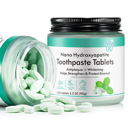 150 Toothpaste Tablets Mint Whitening & Enamel Care | Zero Waste